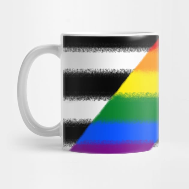 Straight Ally flag by TheNewMoon